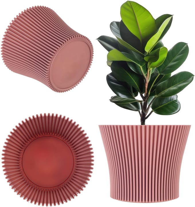 Estrela bloempot 17cm roze