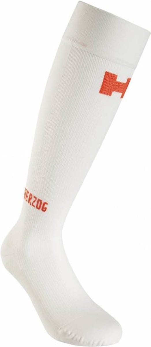 Herzog Pro Compressiesok Size 40-44 - Wit - maat I/XL