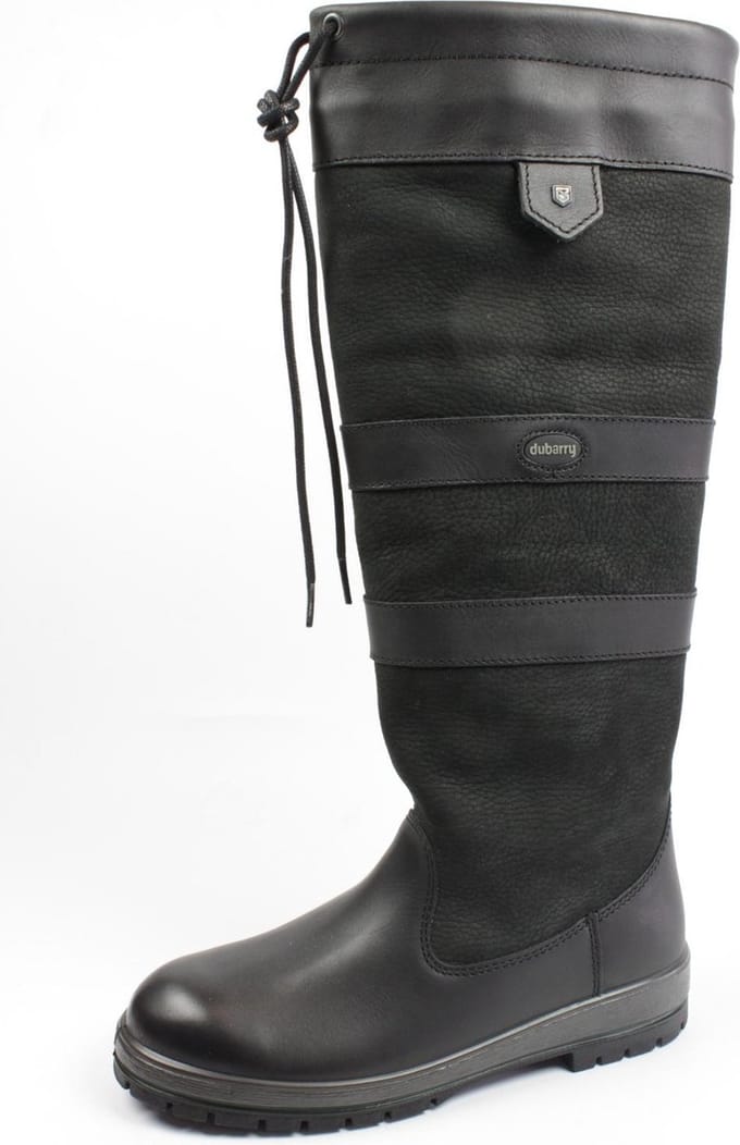 Dubarry Galway Laarzen - Leer - Dames - Zwart - Maat 37