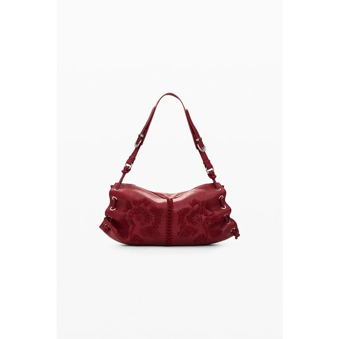 Desigual schoudertas Alisio Xela Shoulder Bag Carmine rood