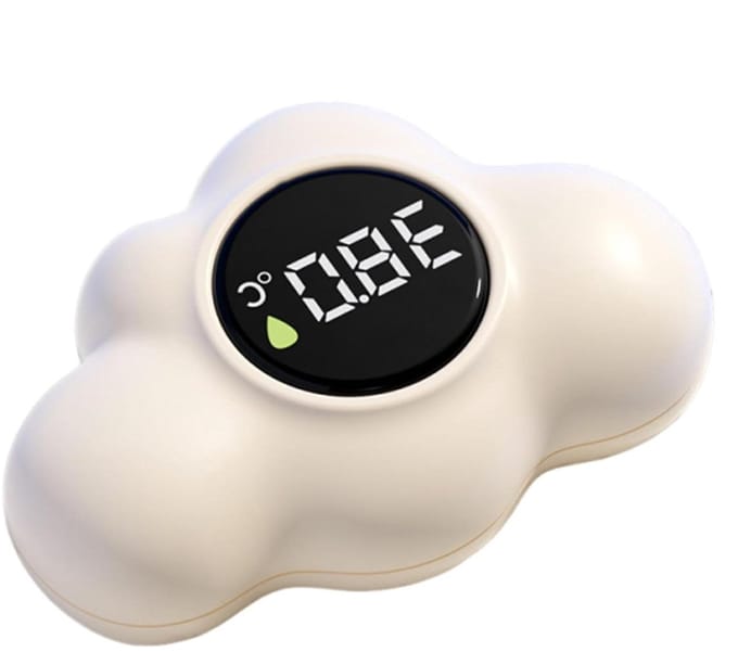 Digitale Badthermometer - Water Temperatuurmeter - Veilig Baden - Automatische Uitschakeling - 106 cm - Crèmekleurig