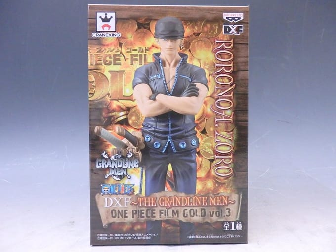 Zoro Roronoa One Piece DXF Grandline Men Figuur 16cm