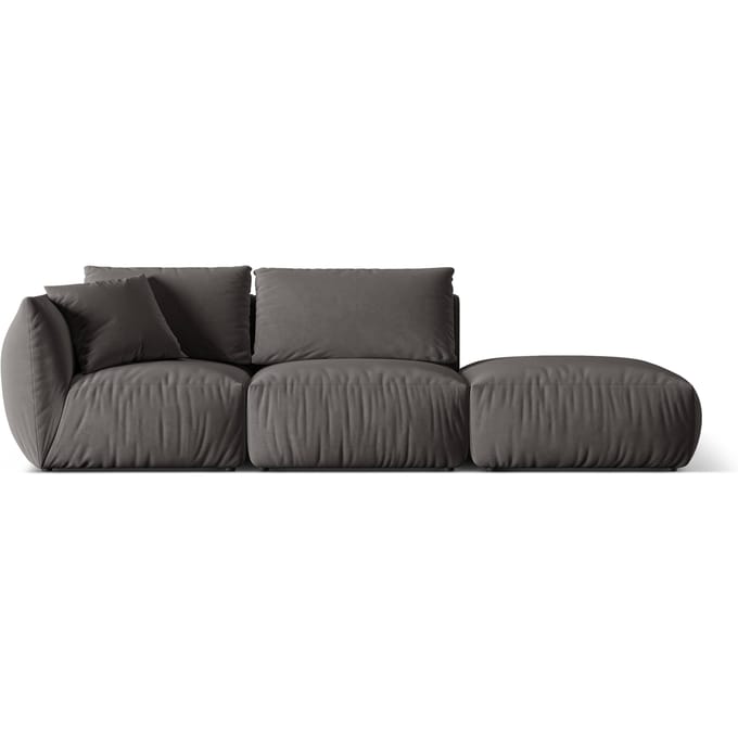 Hoekbank Chris 3-zits rechts velvet | Micadoni