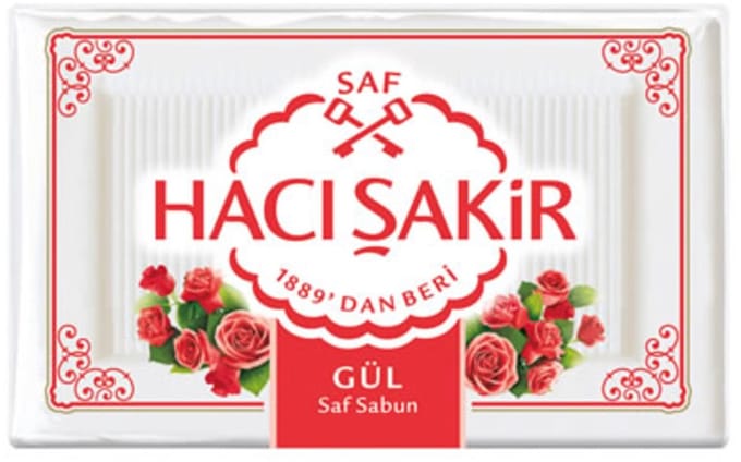 Haci Sakir Rozenzeep Puur - Haci Sakir Rose Soap Pure - Hacı Şakir Gül Sabunu Saf Sabun 2x 150 g