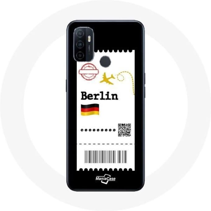 Oppo A53 koffer Berlijn vliegticket