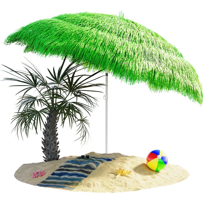Kingsleeve Parasol Hawaii 160 cm – Verstelbaar Kantelbaar – Groen