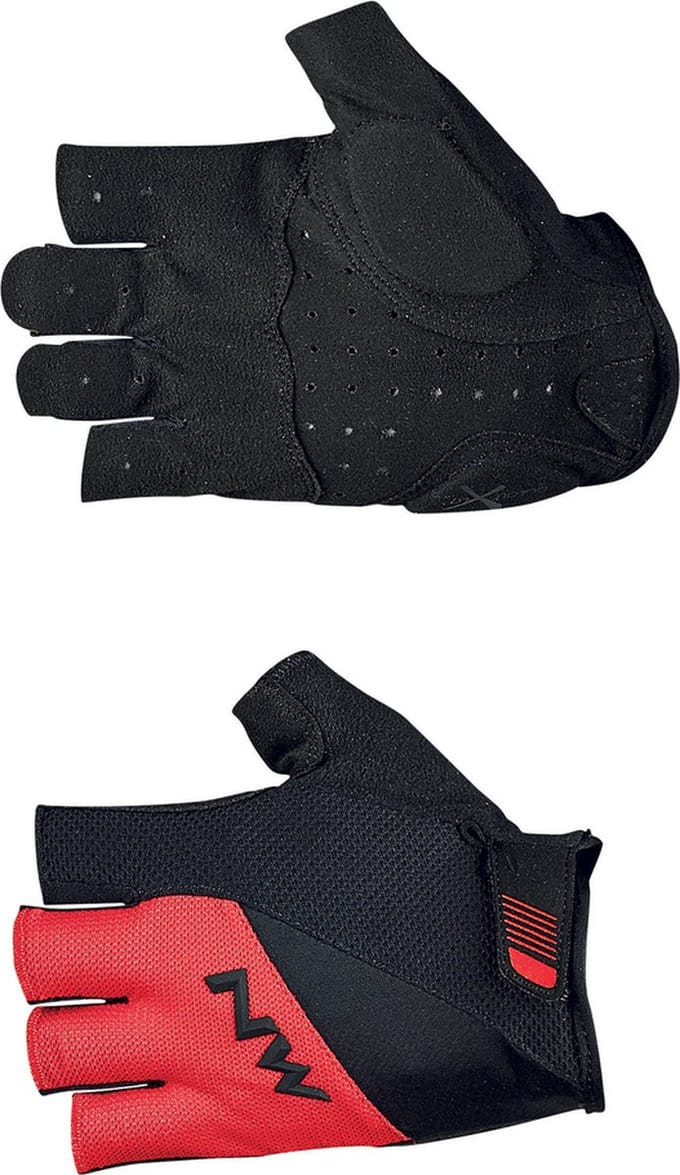 NORTHWAVE FLASH 2 ZOMER HANDSCHOENEN ZWART/ROOD Maat XL