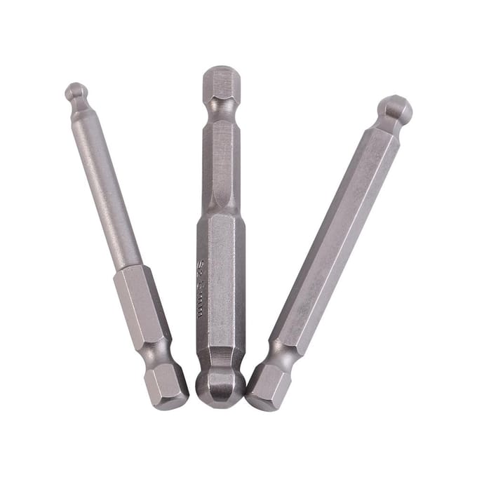 7 stuks 14   zeskant schacht 22.534568mm 65mm magnetische kogel schroevendraaier bits
