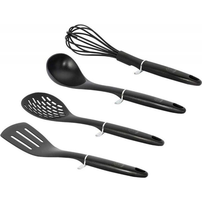 Berlinger Haus Black Silver Serie - Keukenset - Nylon - Antibacterieel - Hittebestendig