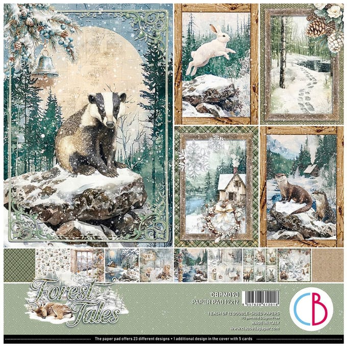 Scrapbookpapier "Forest Tales"