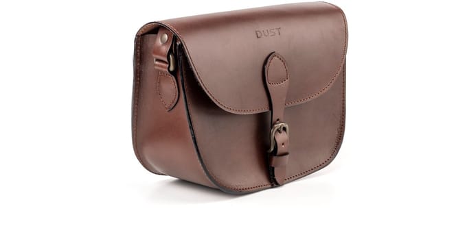 Leather Bag Dark Brown Princeton Collection