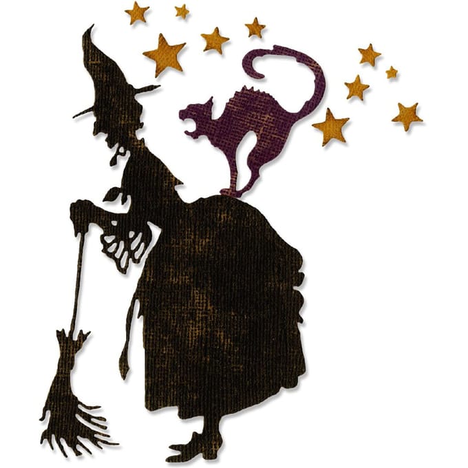 Sizzix Thinlits Ponssjabloon by Tim Holtz - Witchcraft