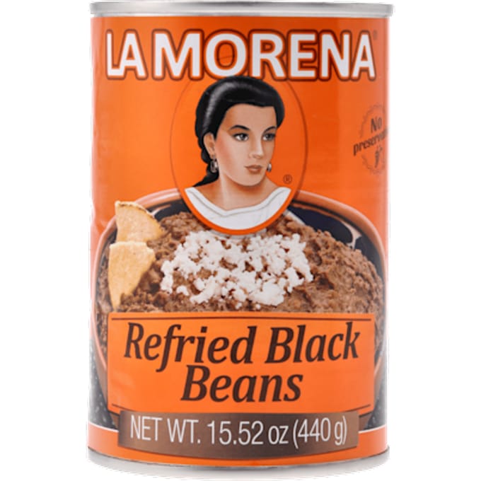 Refried blackbeans