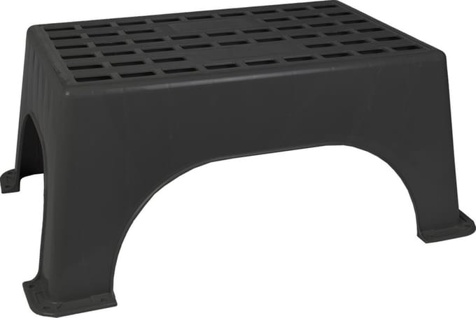 Milenco MGI Giant Single Step Opstap - Zwart