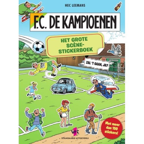 Het Grote Scènestickerboek - F.C. De Kampioenen - Hec Leemans