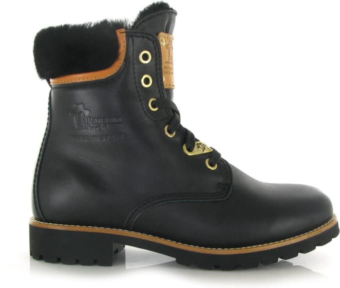Panama Jack Panama 03 Veterboots Dames -Zwart - Maat 42