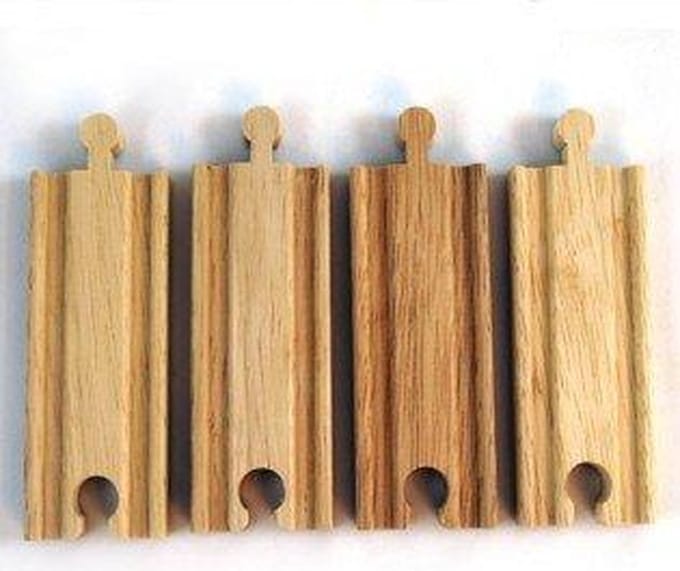 Mentari Rechte rails 10,7cm set van 4 stuks
