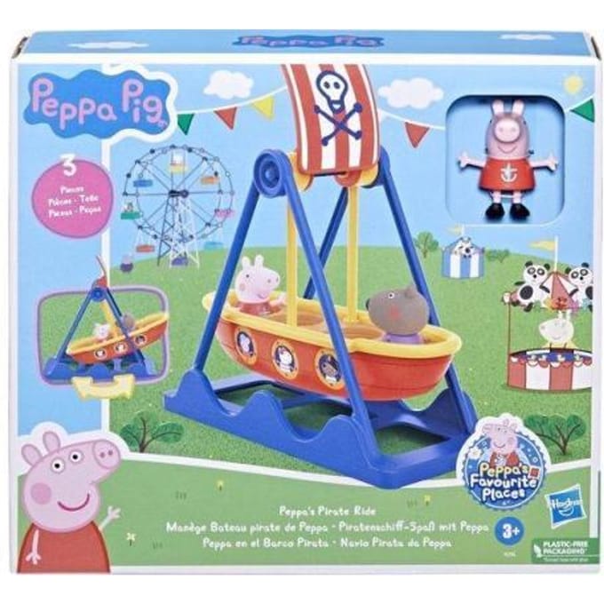 Hasbro Peppa Pig Piratenschip Speelfiguren & personages
