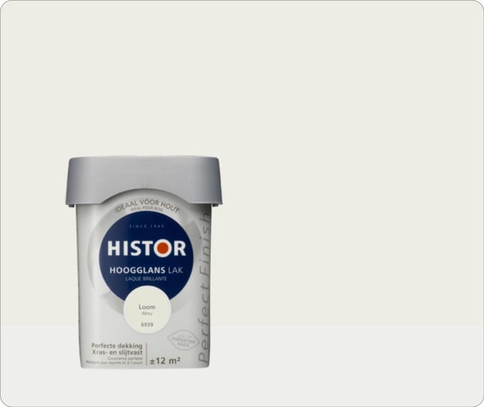 Histor Perfect Finish Lak Hoogglans 0,75 liter - Loom