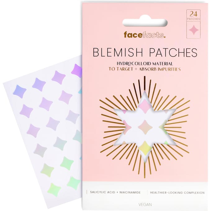 Face Facts Blemish Patches Holographic Diamonds 24 st