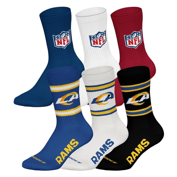 NFL Sokken NFL 6Pack Crew Socks Set van 6