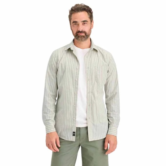 Dockers Slim Original Overhemd Grijs XL Man