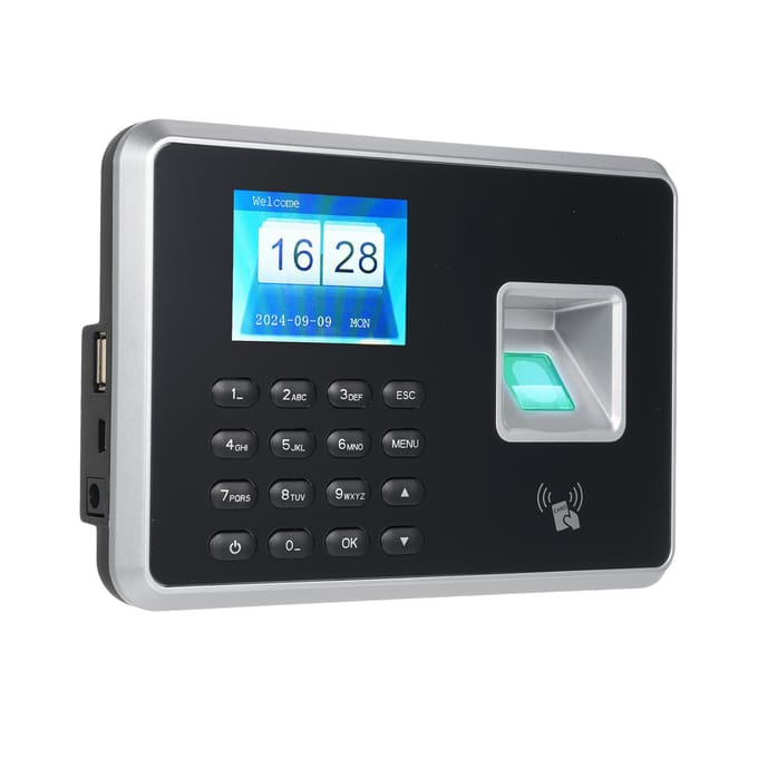 BISOFICE Machine de pointage biométrique pour employés Support de pointage d'arrivée et de départ biométrique 1000 pièces gray