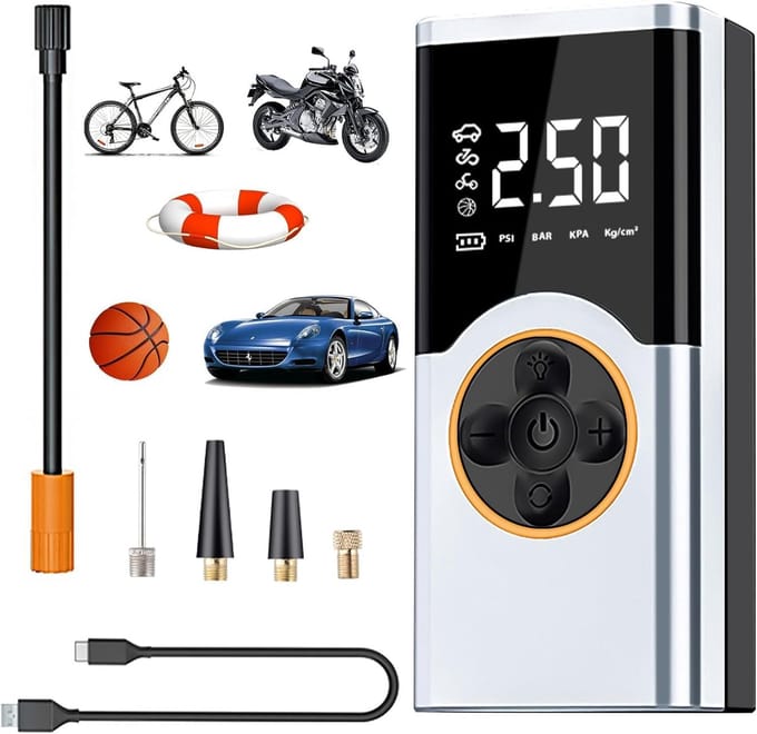 Autobanden Pomp - Elektrische Fietspomp - Compressor - Luchtcompressor