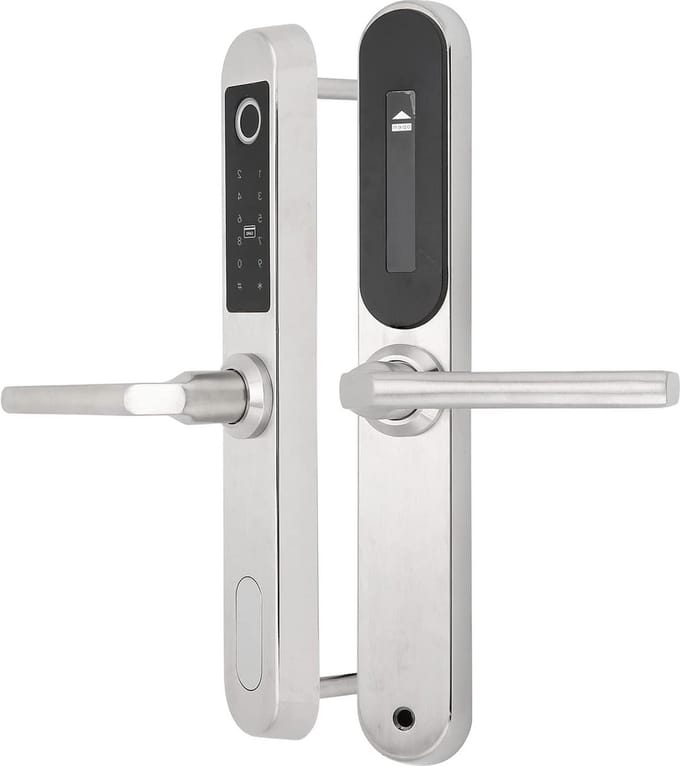 Vingerafdruk Smart Doorbolt Elektronische Passcode Waterdicht Beveiliging Deurslot voor Home Security HTML Content .