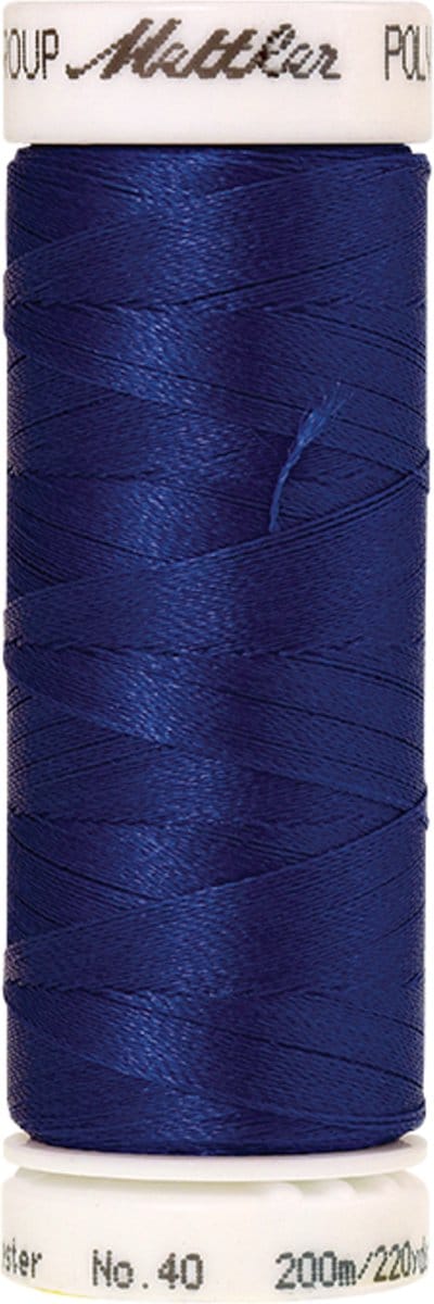 Mettler borduurgaren - Blauw - Nr 3543 - Polysheen - 200 meter