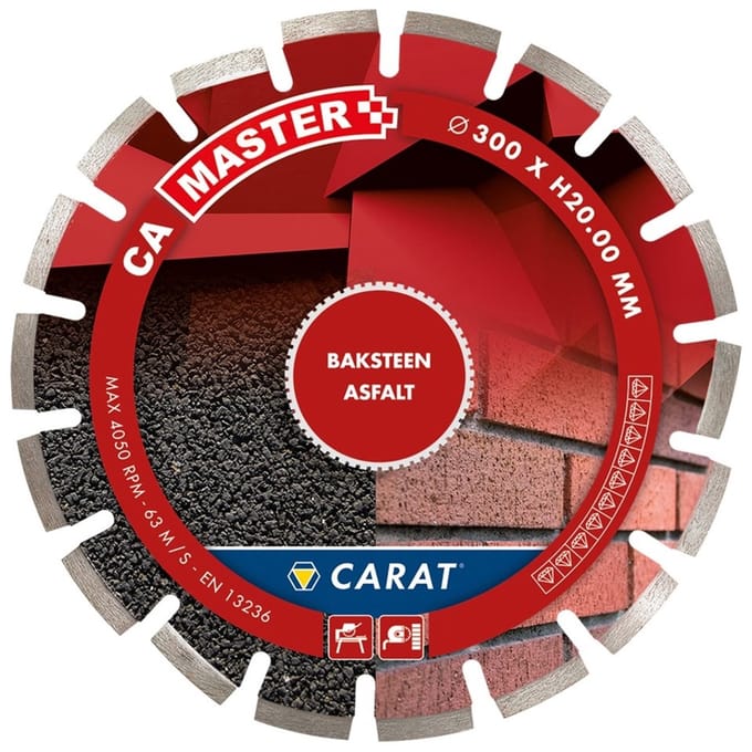 Carat Diamantzaag Asfalt Ø500X25,40Mm, Ca Master