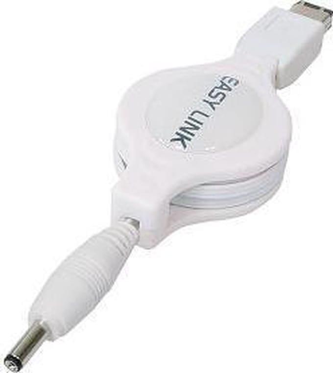 PremiumConnect uittrekbare iPod power - FireWire 400 6pins kabel - 1,2 meter