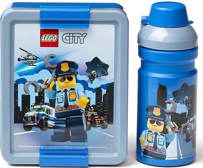 LEGO - Lunchset LEGO City - Polypropyleen - Multicolor