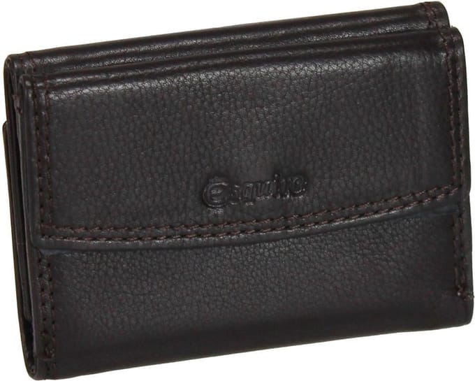 Esquire Duo Portemonnee II Leer 10 cm - Dames - Horizontaal - brown