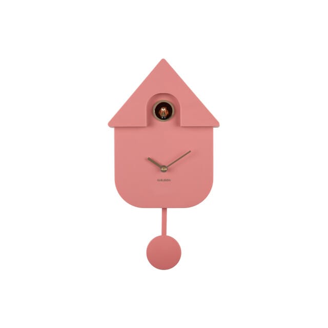 Karlsson wandklok modern cuckoo oro rose tan