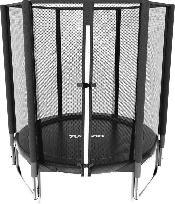 Tycano Kinder Trampoline met Veiligheidsnet - 140 CM - Water- en UV-bestendig - Stevig Frame