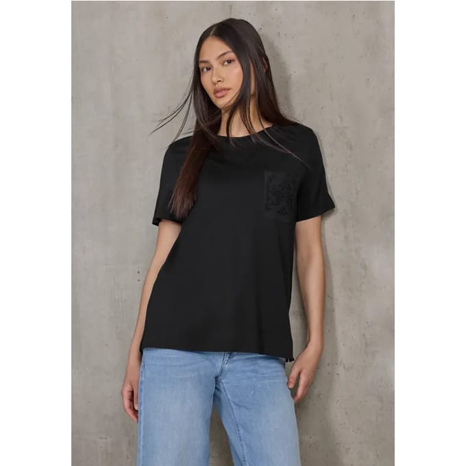 Shirt met borstzak