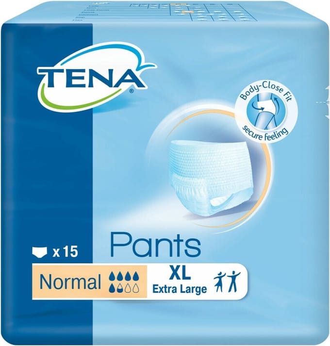 Tena Pants Normal XL - 6 pakken van 15 stuks