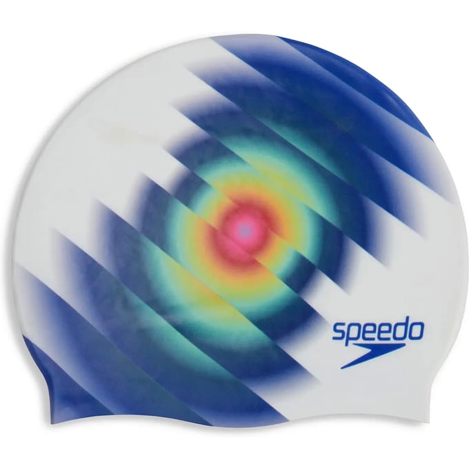 Speedo Digital Printed Cap Colour Dispersion