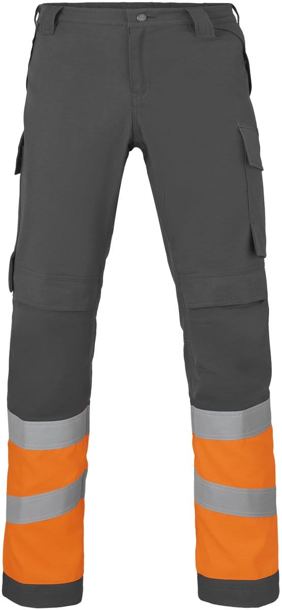 HAVEP Werkbroek Multiprotector 80569 - Charcoal/Fluo Oranje - 50