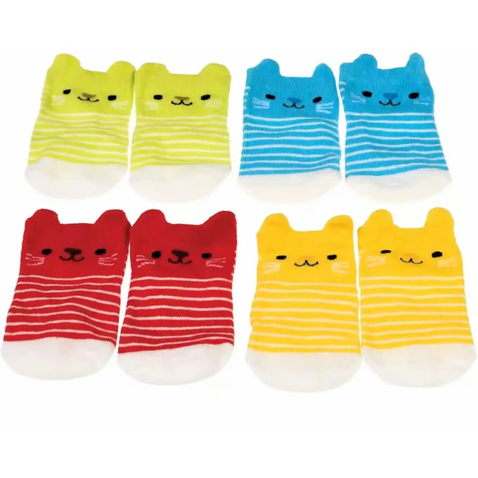 Baby sokken Rex London Chat (x4)