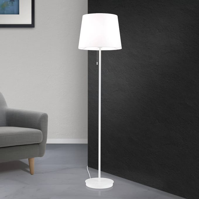 ORION Vloerlamp Ludwig, wit