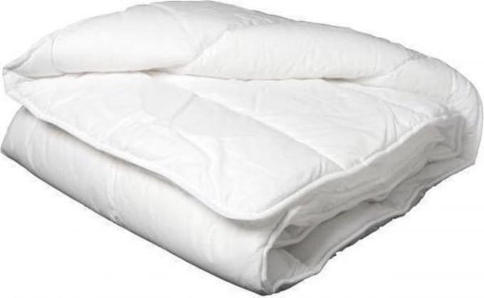 Premium -Enkel dekbed -Eenpersoons 140x200 Anti Allergie-Wasbaar- Wit