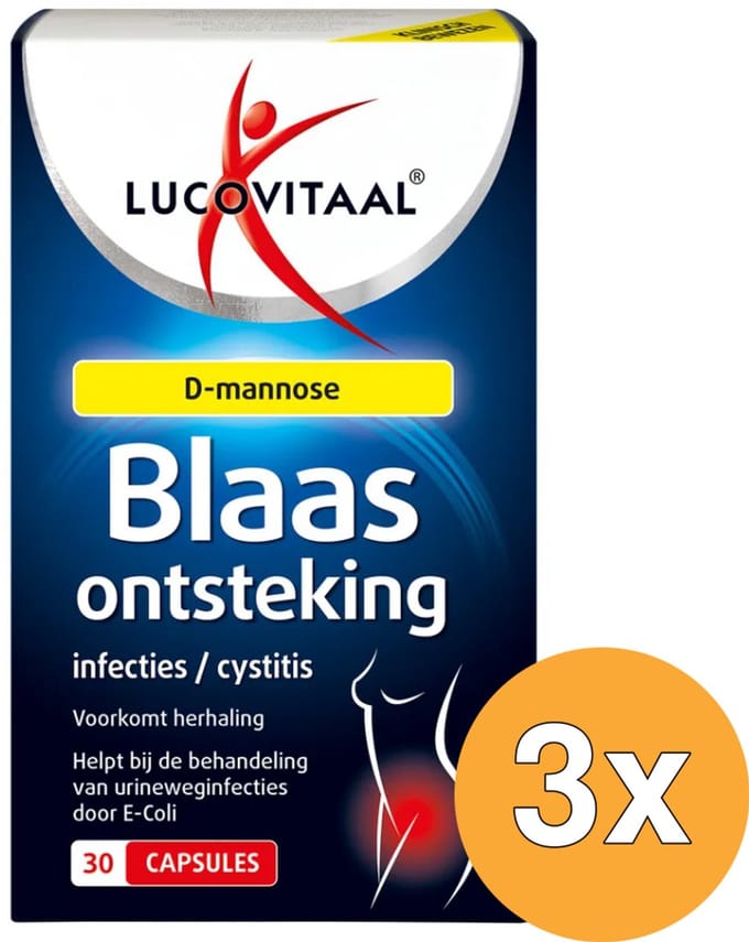 3x Lucovitaal Blaasontsteking (30 capsules)