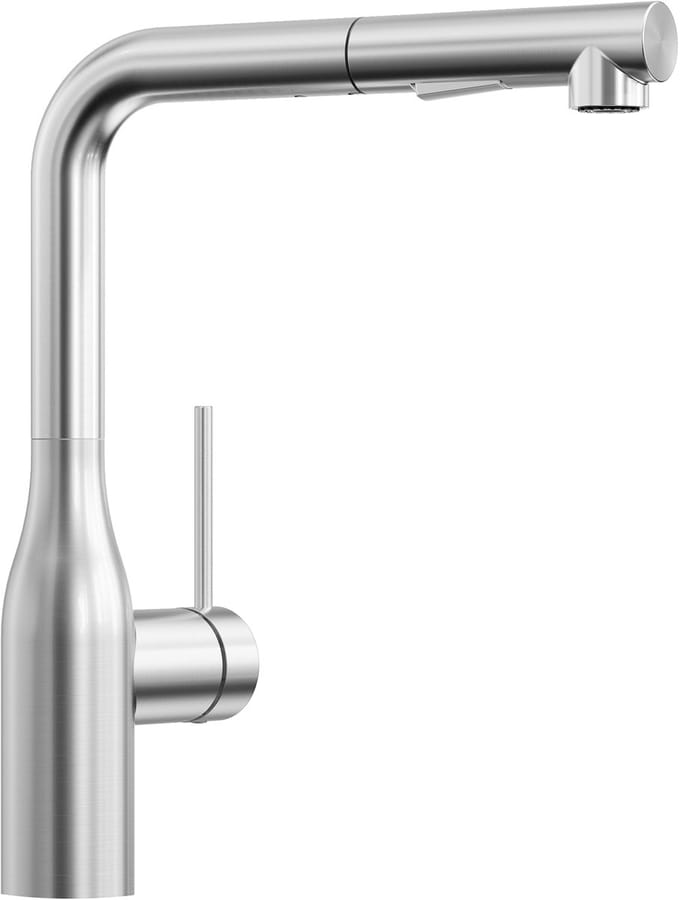CECIPA Max Keukenkraan met Uittrekbare Uitloop - Keukenmengkraan - Handdouche met 2 straalsoorten - Uittrekbaar - Flexibele Slang - RVS
