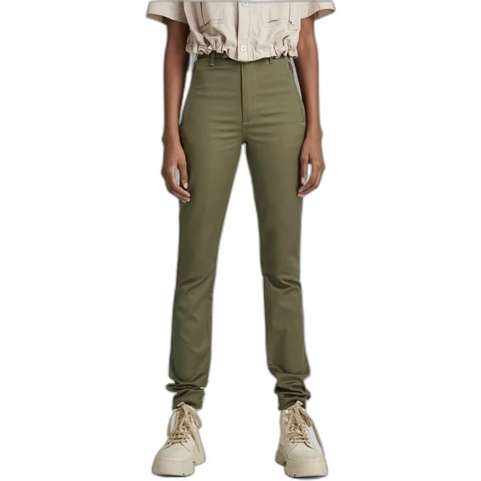 Damesbroek met hoge taille, skinny chino G-Star Weld