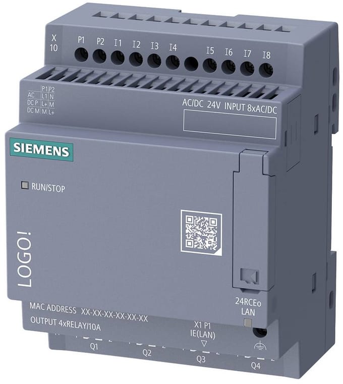 Siemens Logo! 9 6ED1052-2HB08-0BA3 PLC-aansturingsmodule 24 V/DC