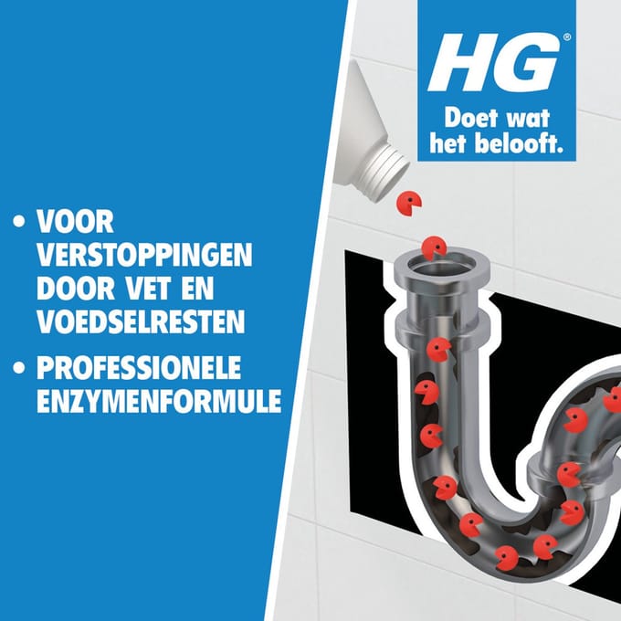 HG - Keukenontstopper - 6 x 1 liter - Voordeelverpakking