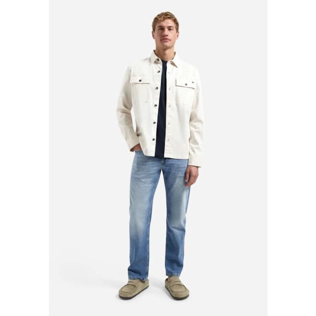 No Excess Overshirt buttons twill stretch kit