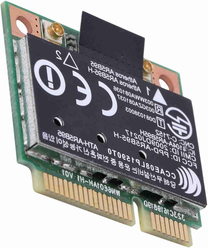 Draadloze Netwerkkaart - Wifi Adapter - Snelle Internetverbinding - 150Mbps Snelheid - Mini PCI-E - Groen